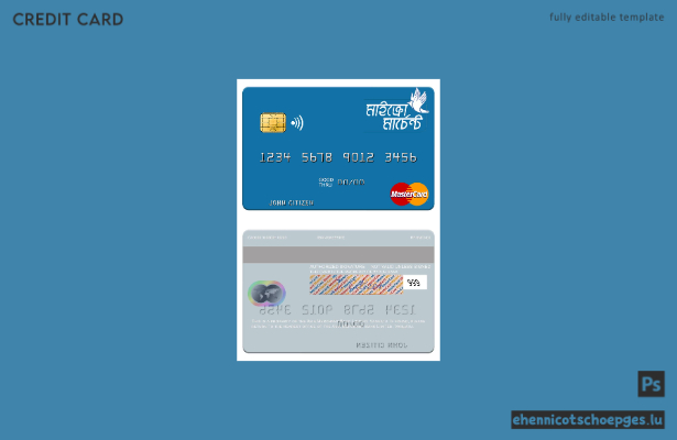 Vanuatu Asia Merchant Bank Limited Mastercard-Beispielvorschau